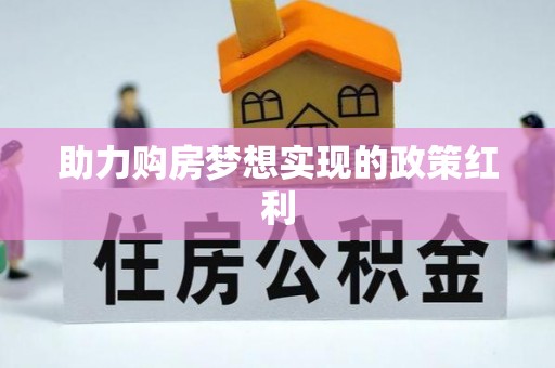 樟木头助力购房梦想实现的政策红利