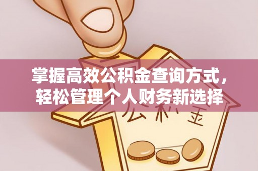 樟木头掌握高效公积金查询方式，轻松管理个人财务新选择