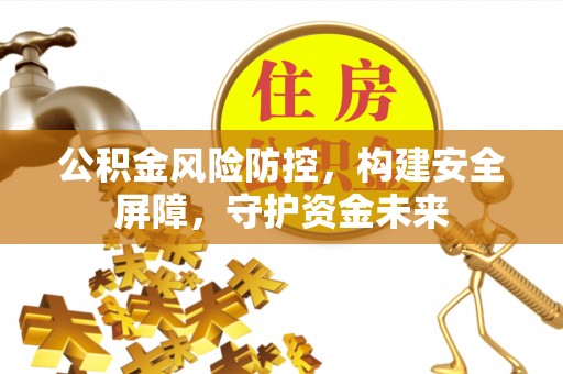 樟木头公积金风险防控，构建安全屏障，守护资金未来