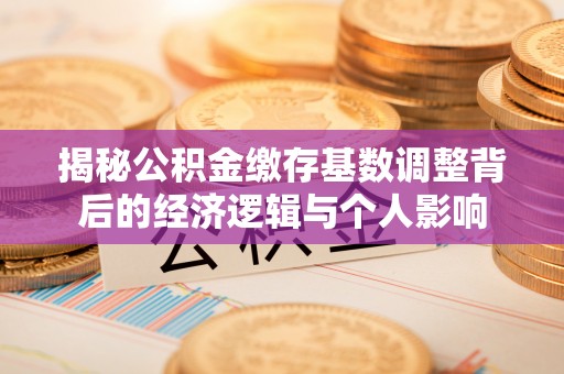 樟木头揭秘公积金缴存基数调整背后的经济逻辑与个人影响
