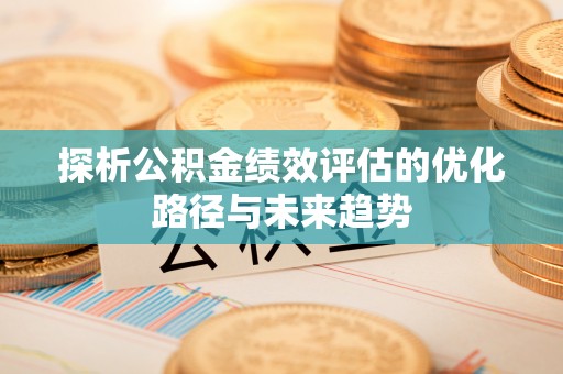 樟木头探析公积金绩效评估的优化路径与未来趋势