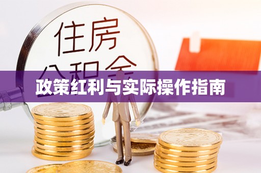 樟木头政策红利与实际操作指南